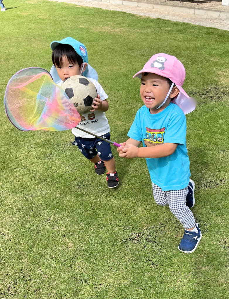 保育園 運動会の練習 大阪 くじら保育園 202510-3