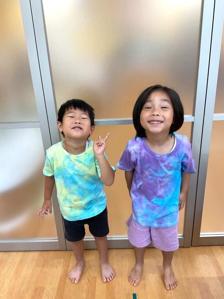 保育園　運動会　Tシャツ作り　くじら保育園　大阪　保育園　淀屋橋　202510-4