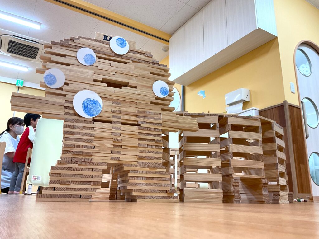 大阪万博　万博　ミャクミャク　大阪　保育園　くじら保育園　202510-3