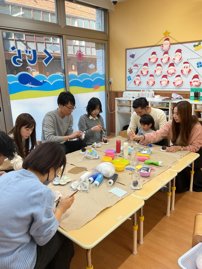 リフレッシュ保育で保護者交流会　大阪　保育園　くじら保育園　202512-2