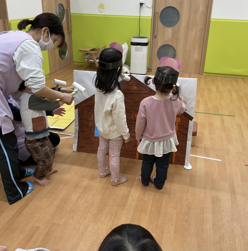 保育園生活発表会のリハーサル 大阪 保育園 くじら保育園 202601-1