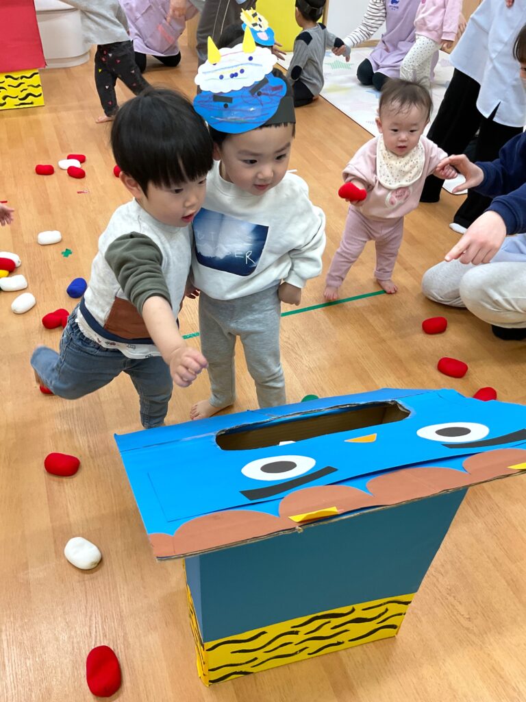 保育園の節分行事で日本の文化体験　大阪　くじら保育園 202602-5