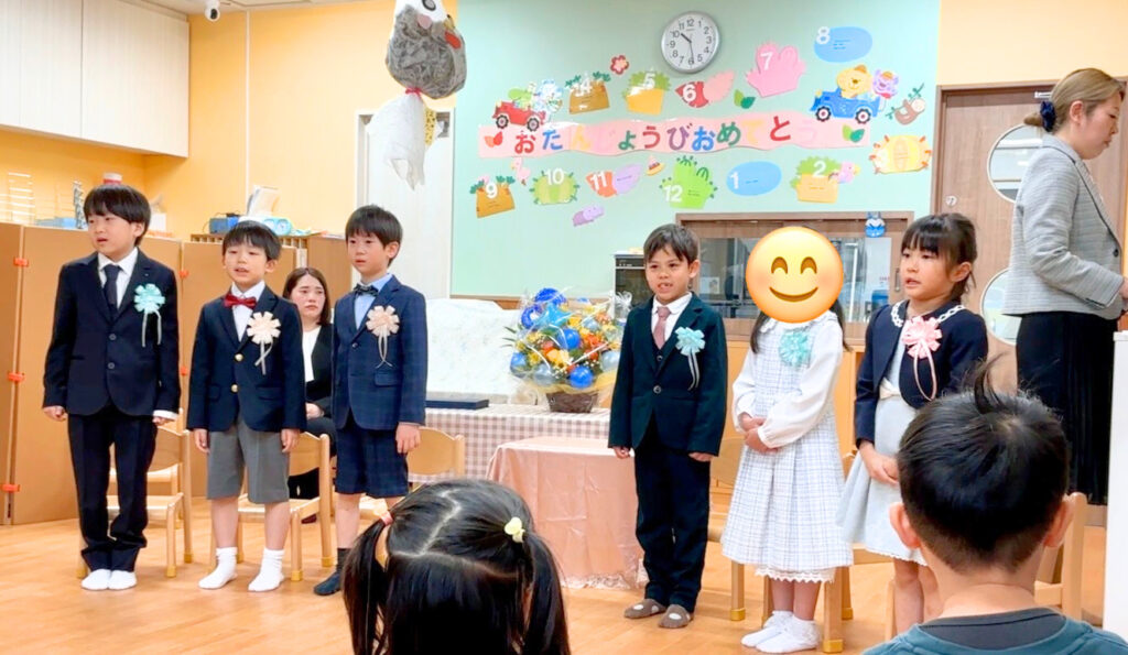 保育園の卒園式　大阪　保育園　くじら保育園　202604-1