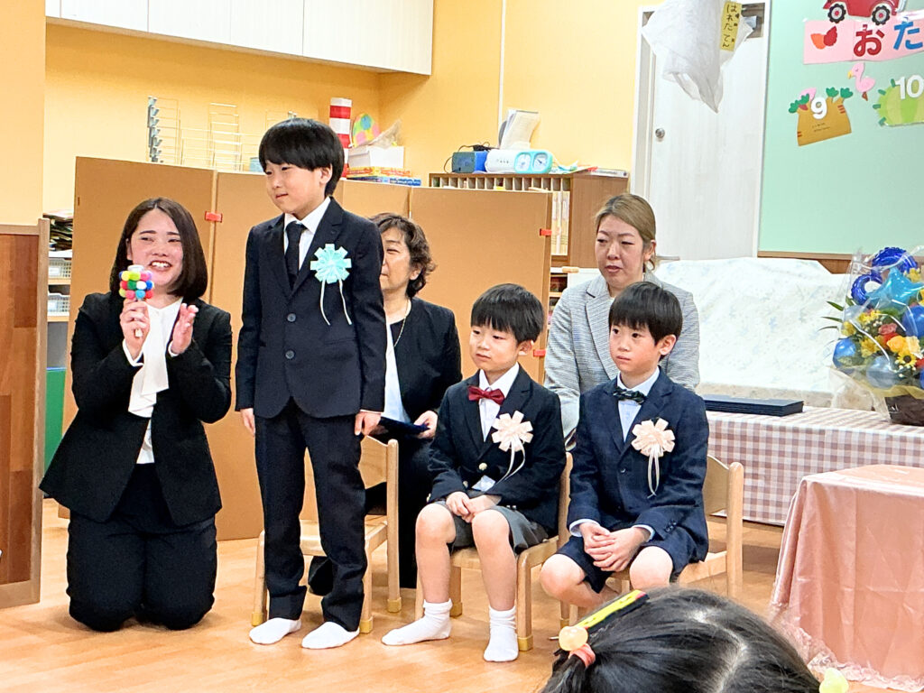 保育園の卒園式　大阪　保育園　くじら保育園　202604-2