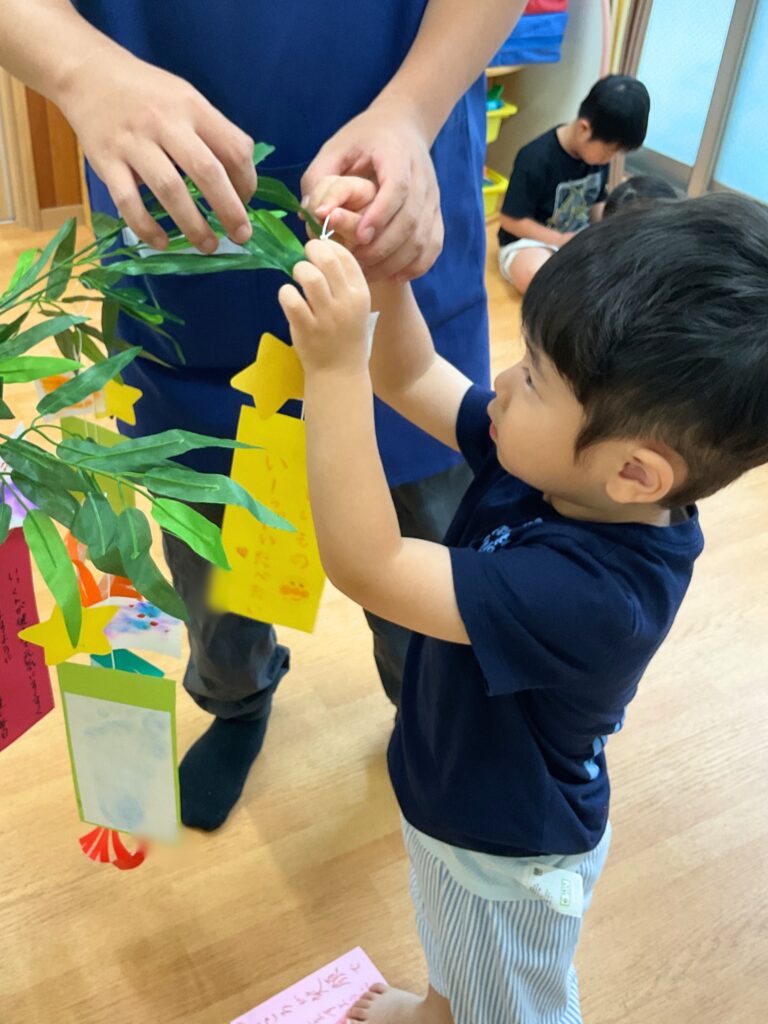 保育園で七夕の会 大阪 くじら保育園 202607-1