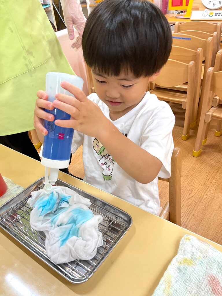 運動会に向けたオリジナルTシャツ作り 大阪 保育園 くじら保育園 202609-2